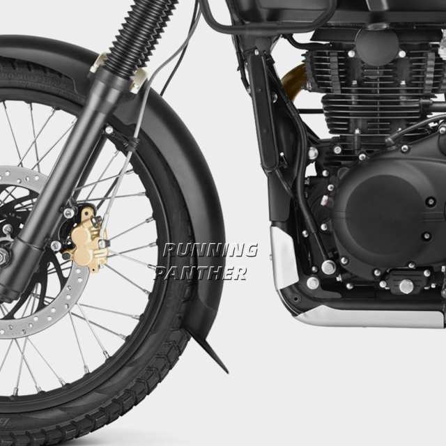 フロントフェンダー マッドガード ROYAL ENFIELD ロイヤルエンフィールド ヒマラヤ 2018-2022 フロント後部 エクステンダー